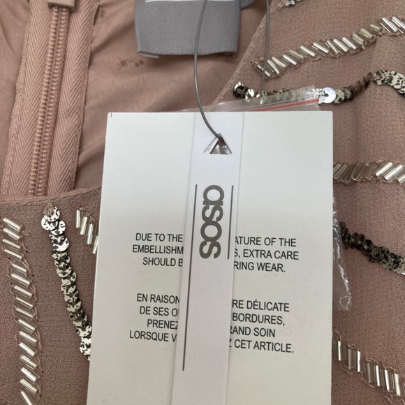 BNWT ASOS Sequins  cocktail dress. - Picture 6 of 9